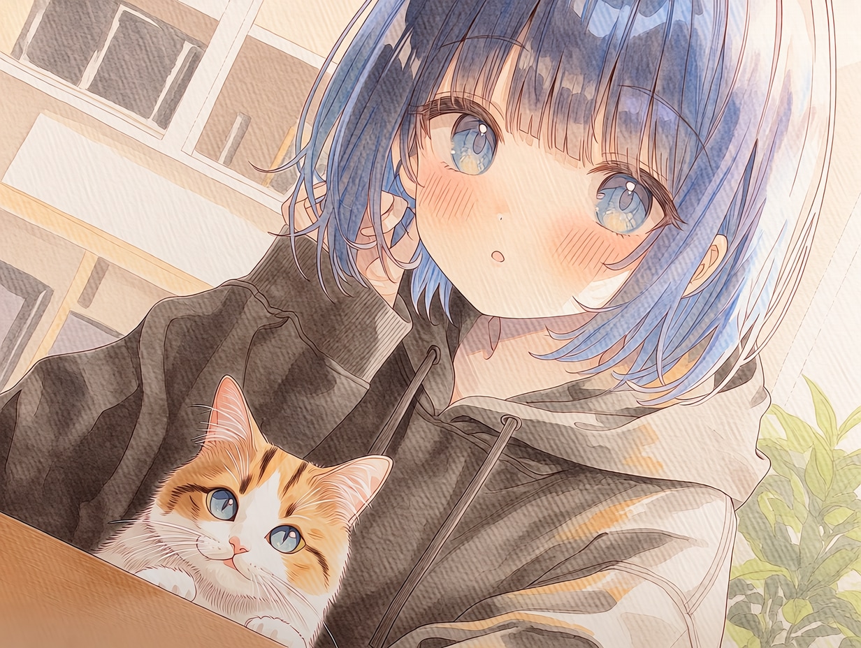 おはようWAVEちゃん（６）niji7 | の人気AIイラスト・グラビア