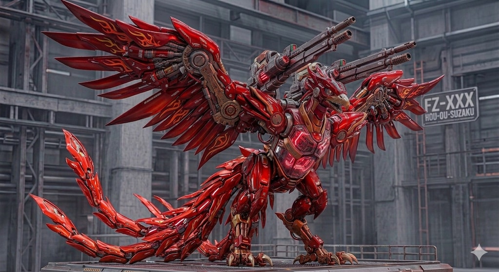 五聖獣復活編　朱雀　アクリルドールフィギュア