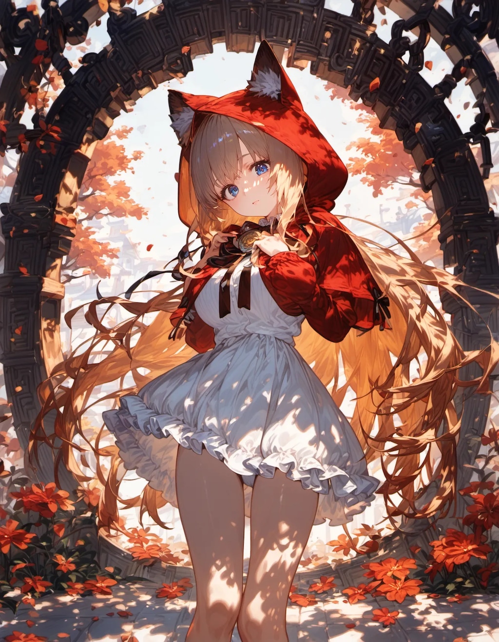 Little Red Fox Hood
