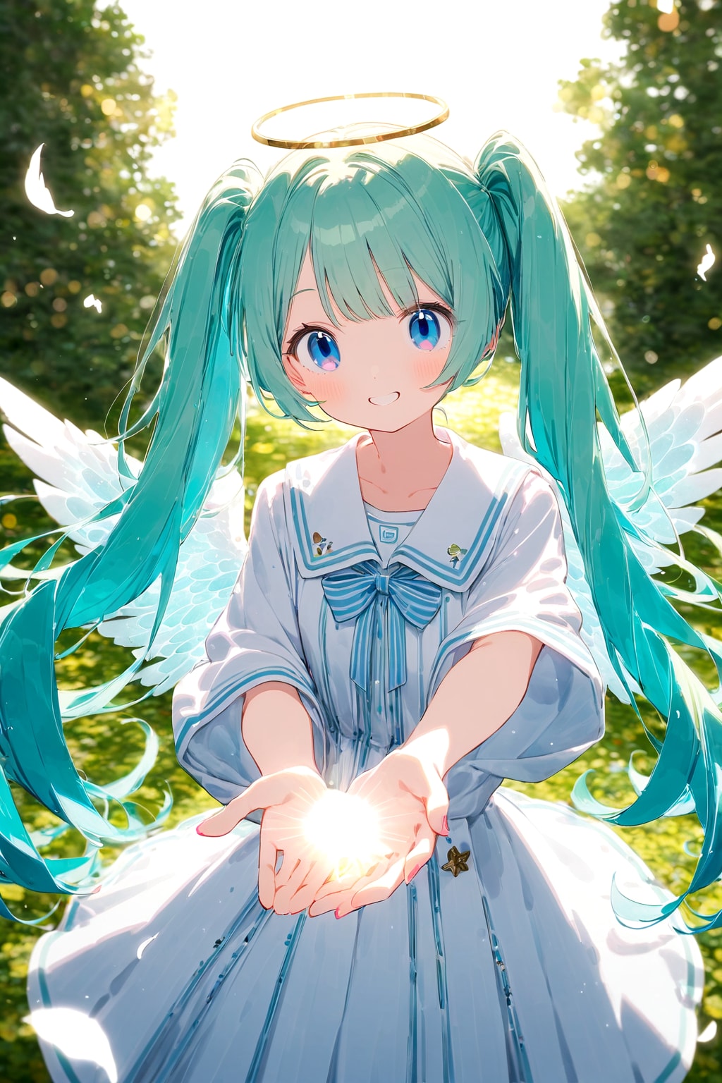 森の中の天使 | の人気AIイラスト・グラビア