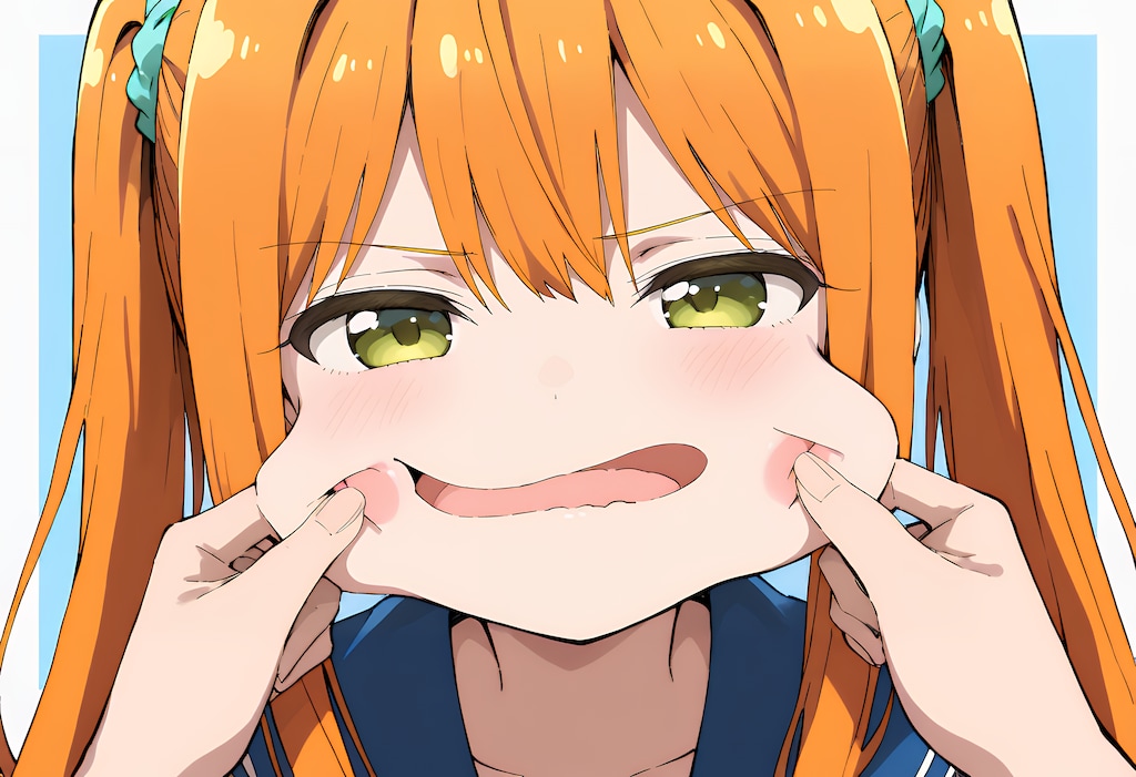 いつも君の頬つねる