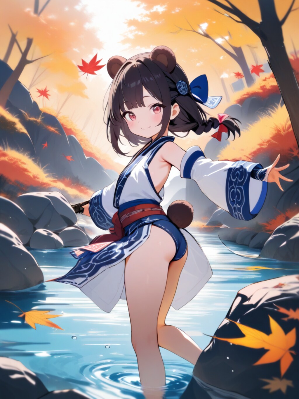 黄色熊耳アイヌロリ