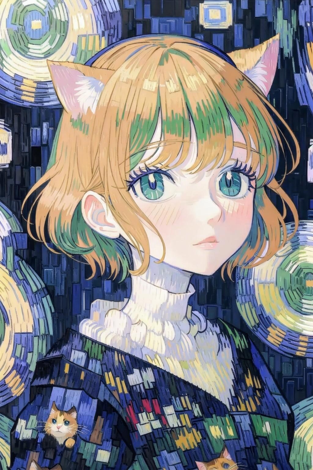 😸ねこ　05 擬人化バージョン😸