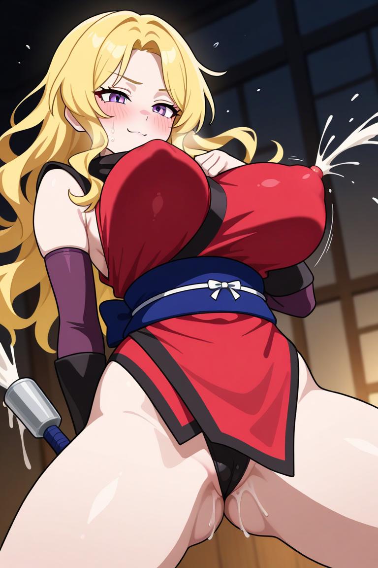 くノ一忍法　ボジョレーヌーボ(乳房)