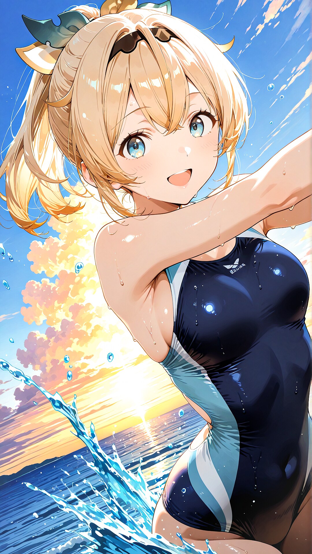 今日の一枚　競水いろはさん