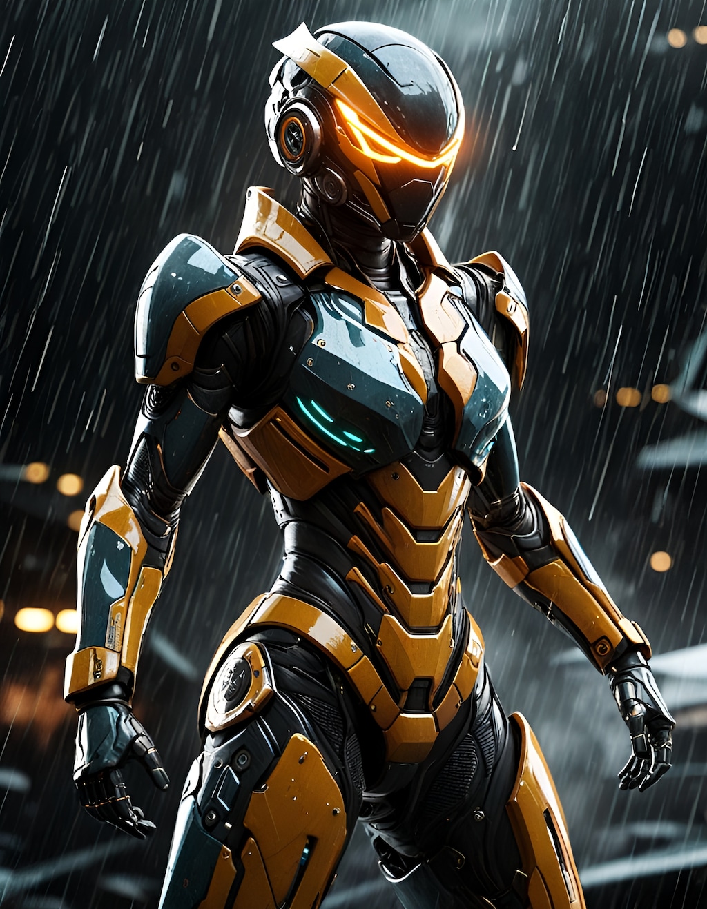 オレンジEXOスーツ