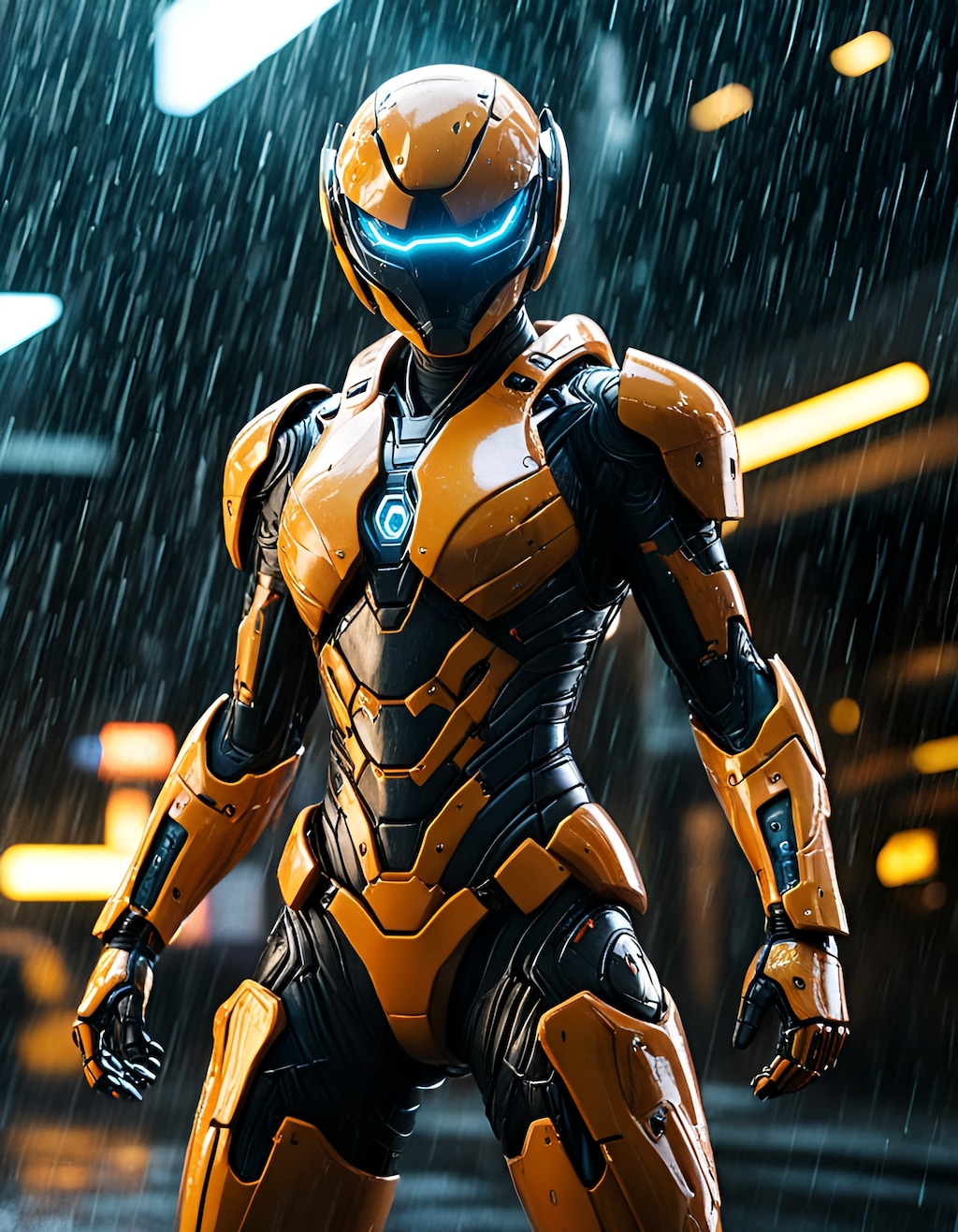 オレンジEXOスーツ