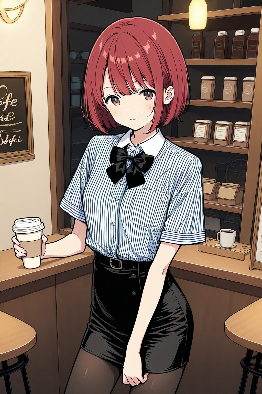 カフェの店員さん