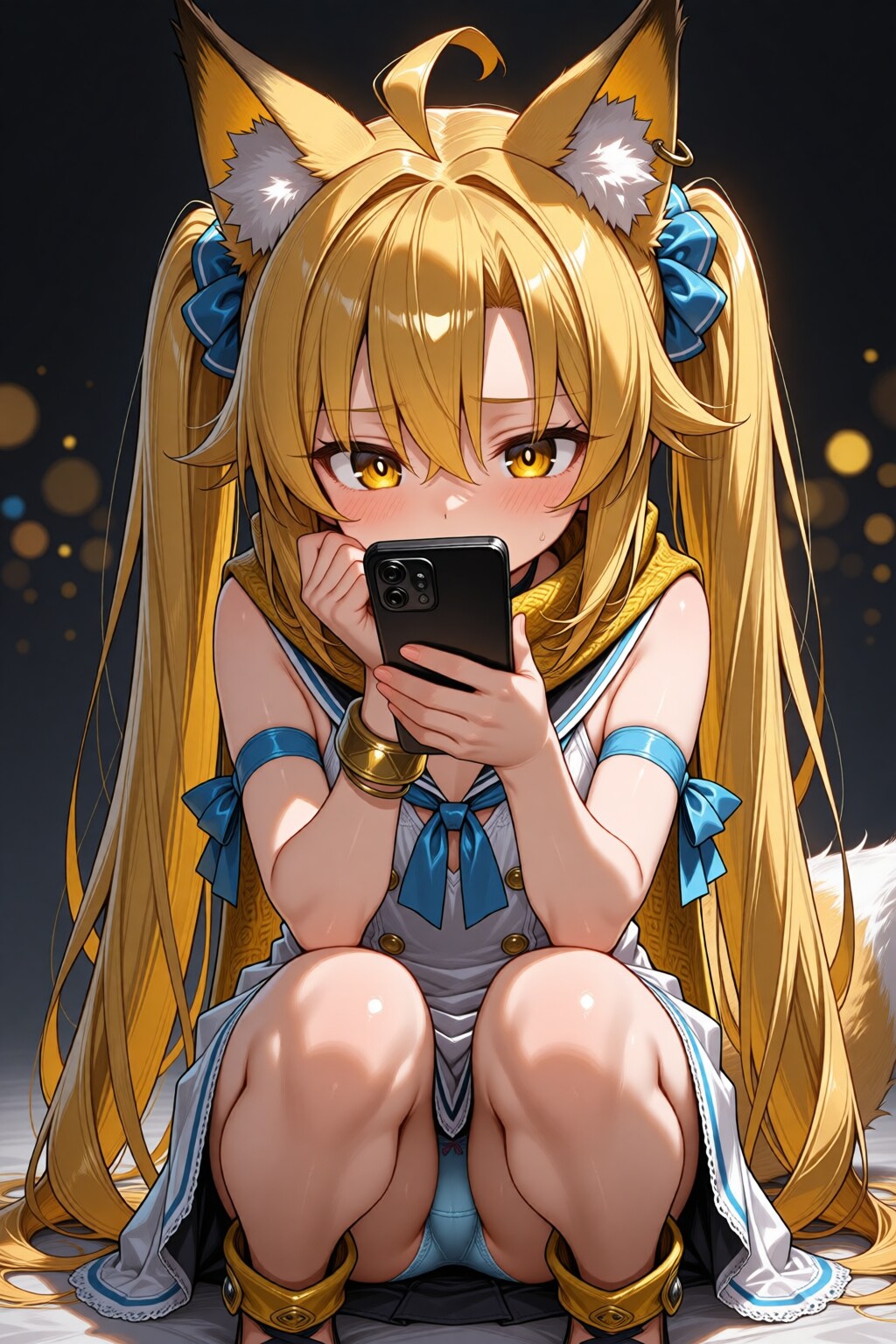 パンツ見過ぎて無防備なミラさん
