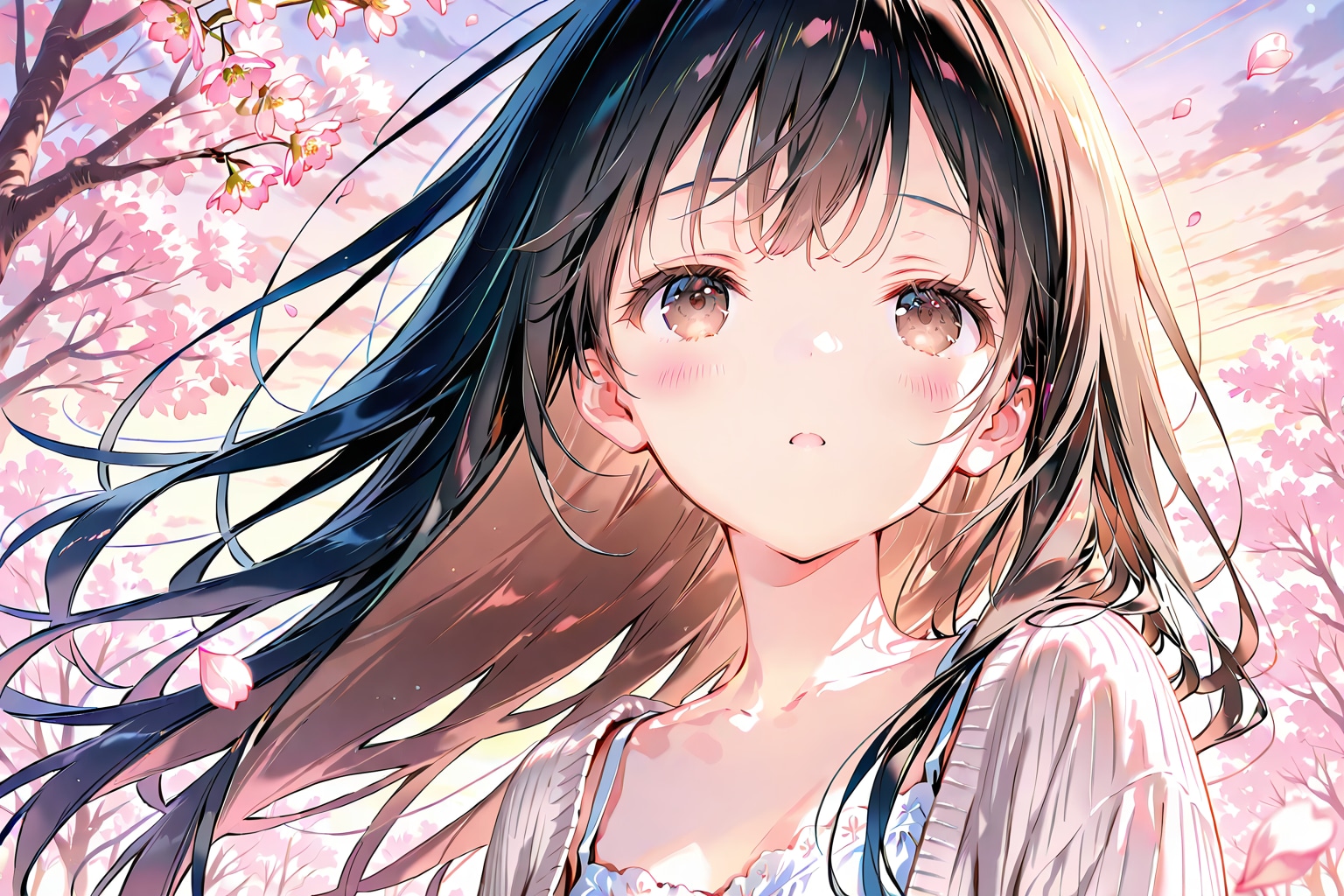 桜吹雪(QILIN)(3) | の人気AIイラスト・グラビア