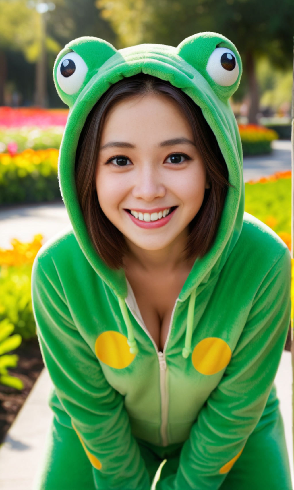 カエルの着ぐるみ