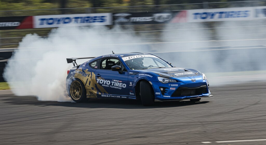 トーヨータイヤ86のドリ車