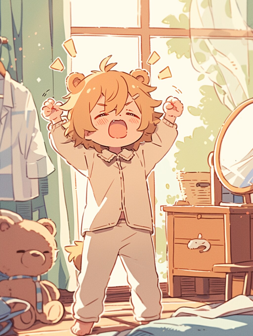 くま娘✖︎ネクタイ②🐾