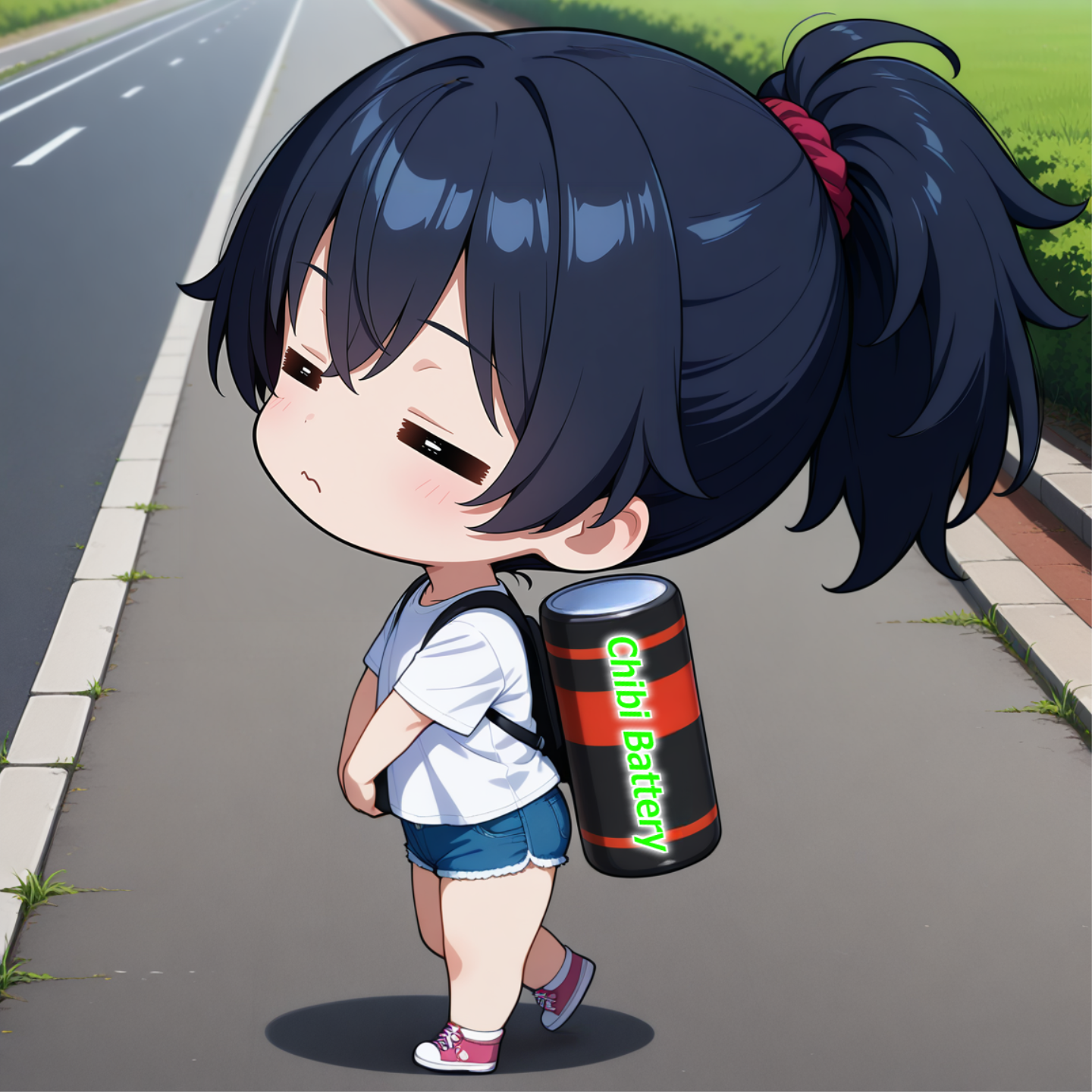 ちびちゃんがEVになりました。 | の人気AIイラスト・グラビア