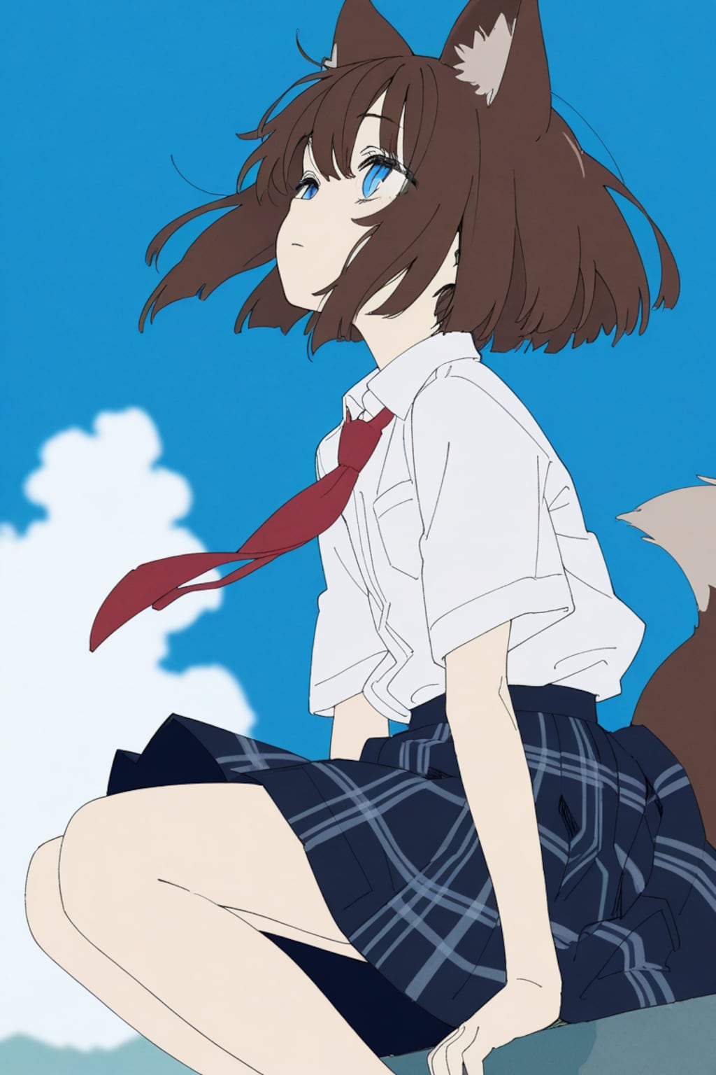 たそがれの狐娘ちゃん