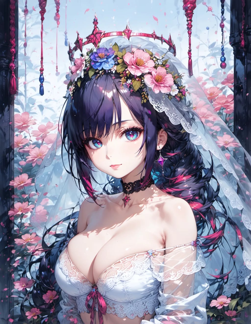 Crowned in Petal Light
