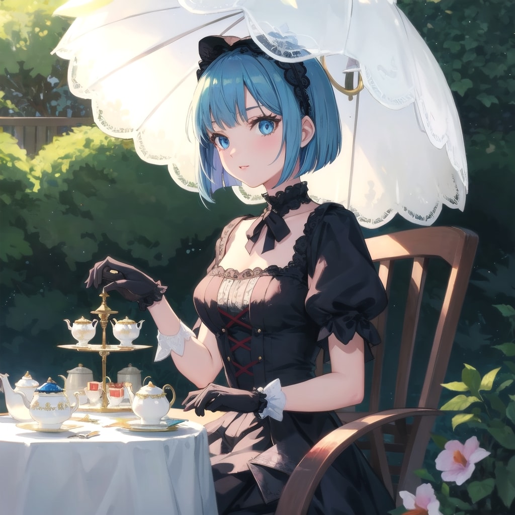 午後の秘密のティータイム