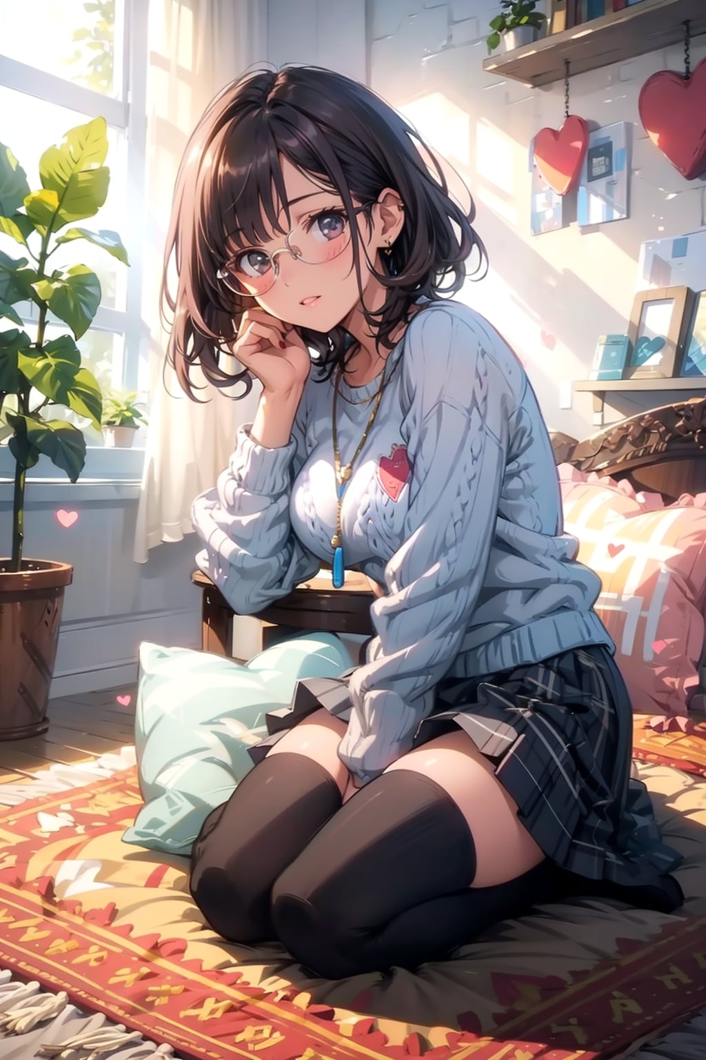 なんか正座してる子 | の人気AIイラスト・グラビア