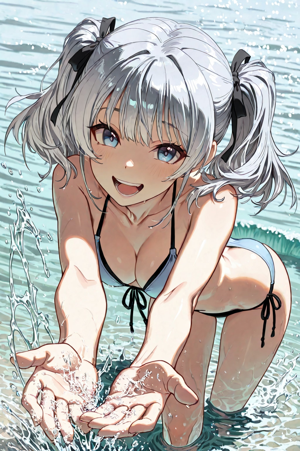 玲音と海水浴デート