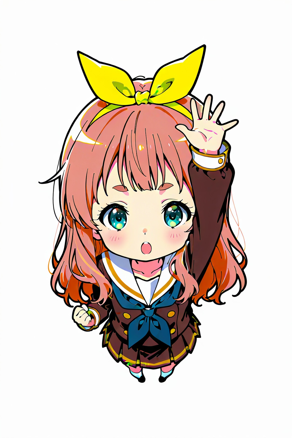 デフォルメ先輩キャラ