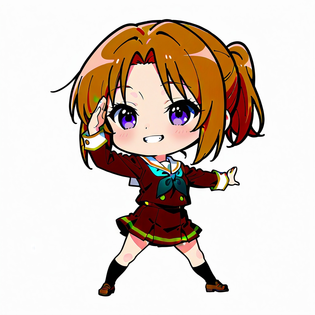 デフォルメ先輩キャラ