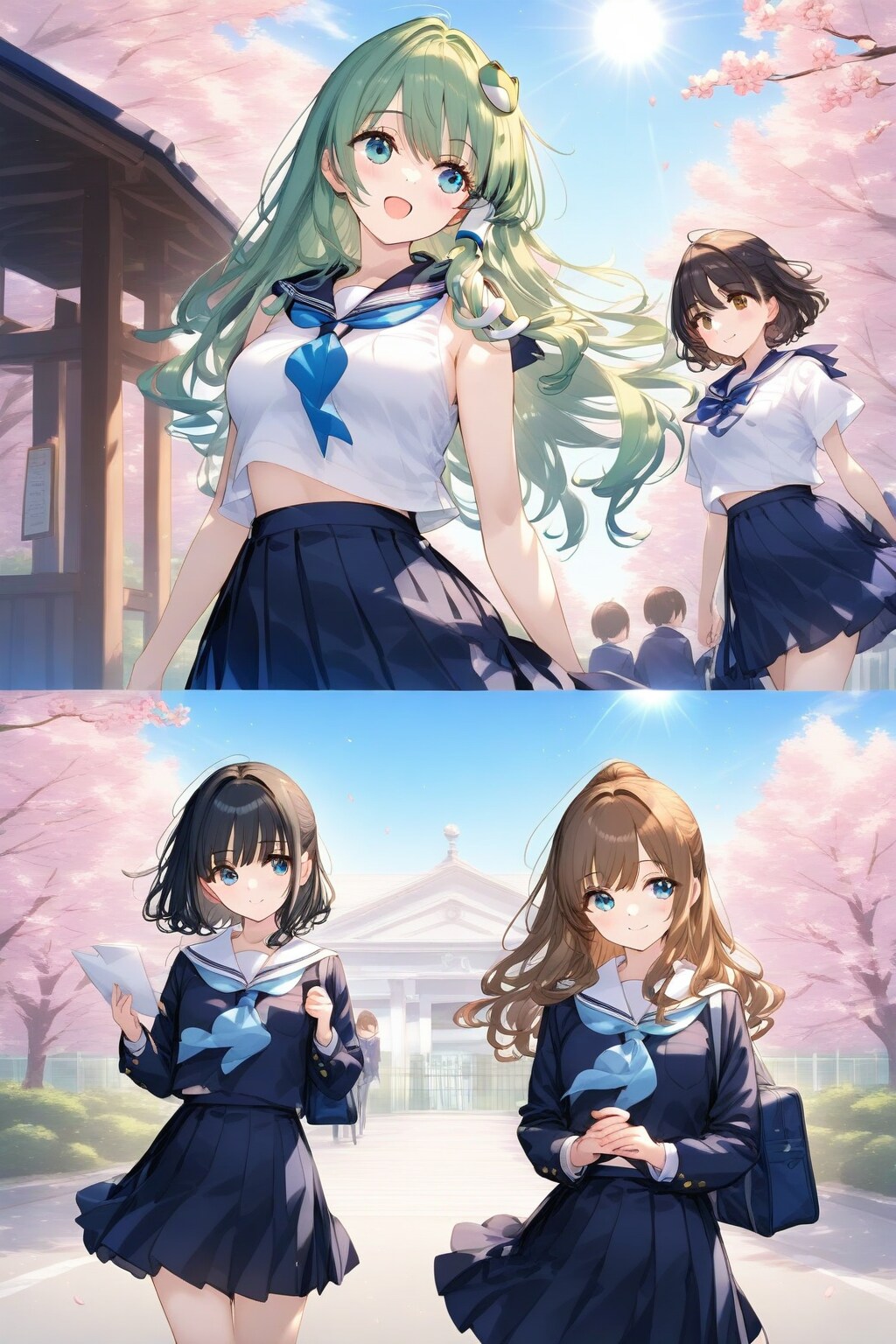 ちちぷい学園ラブコメディ | の人気AIイラスト・グラビア