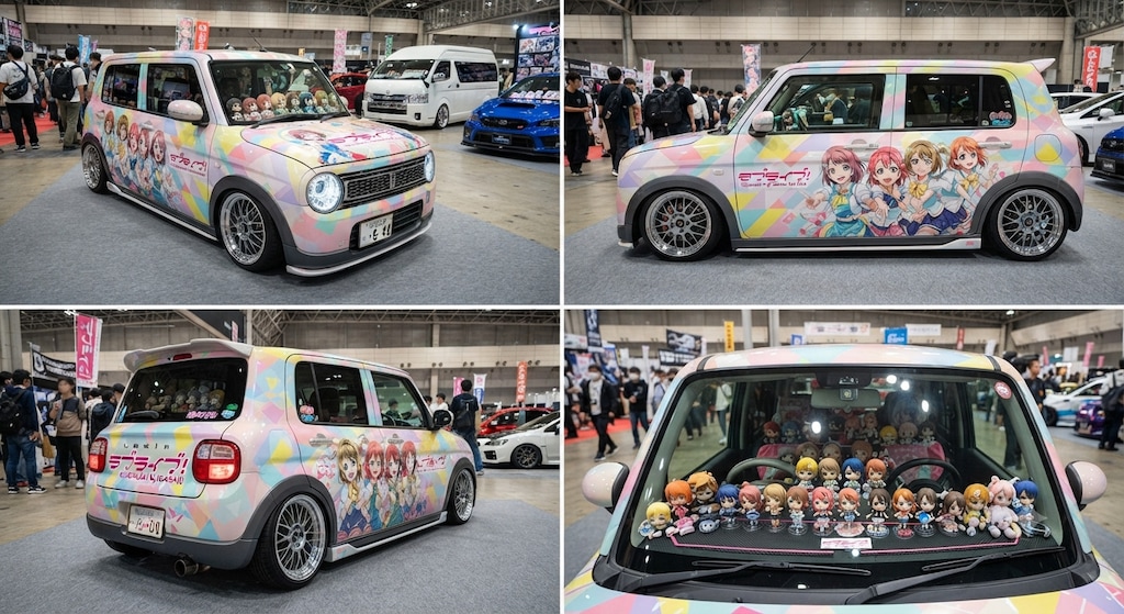 ラパンラブライブ痛車