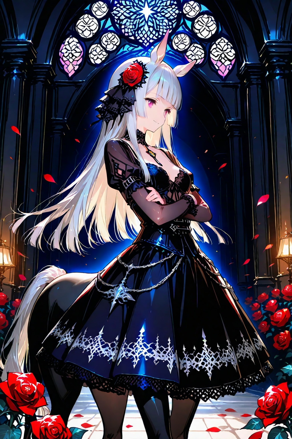 薔薇の騎獣 ― 幽玄のケンタウロス | の人気AIイラスト・グラビア