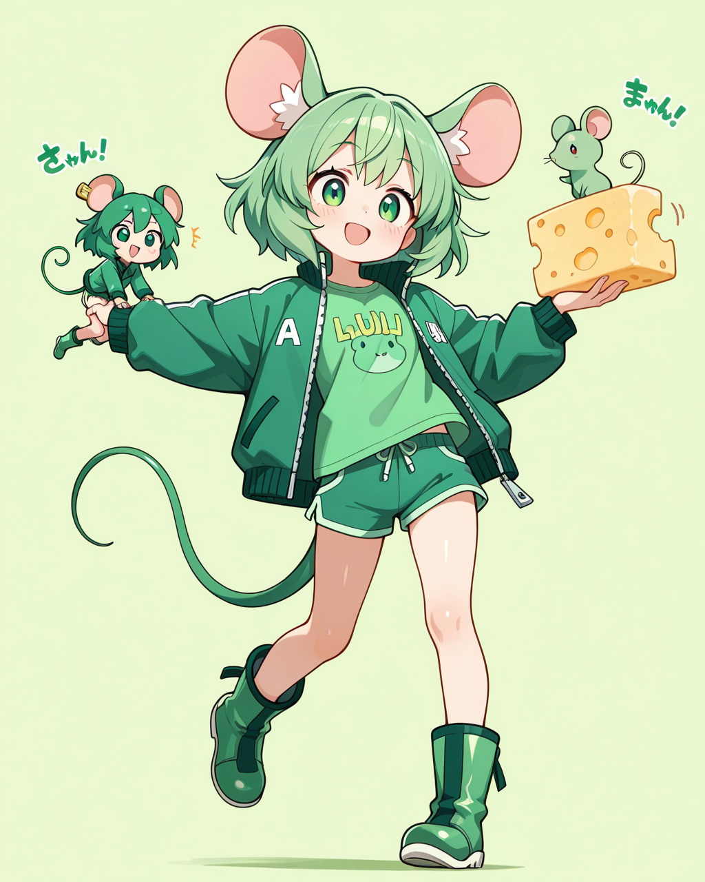 緑のねずみさん