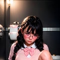 制服トイレお誘い 7枚目
