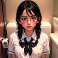 制服トイレお誘い 3枚目