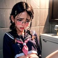 制服トイレお誘い 9枚目