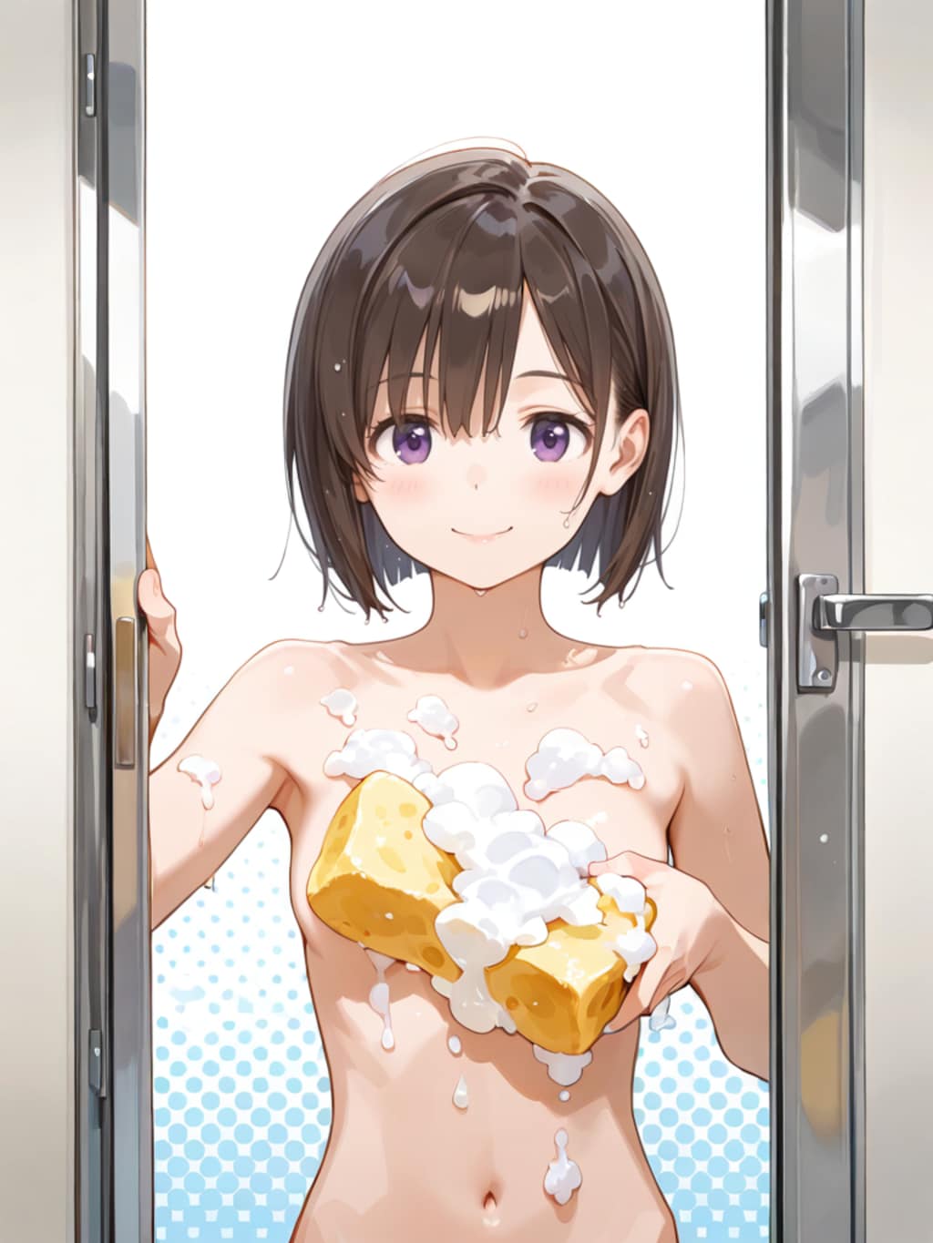 あ、お兄ちゃんちょうど良かった。背中流してくれない？　久しぶりに一緒に入ろうよ。