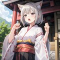 猫神社の巫女にゃん　〜暇だにゃ〜 2枚目