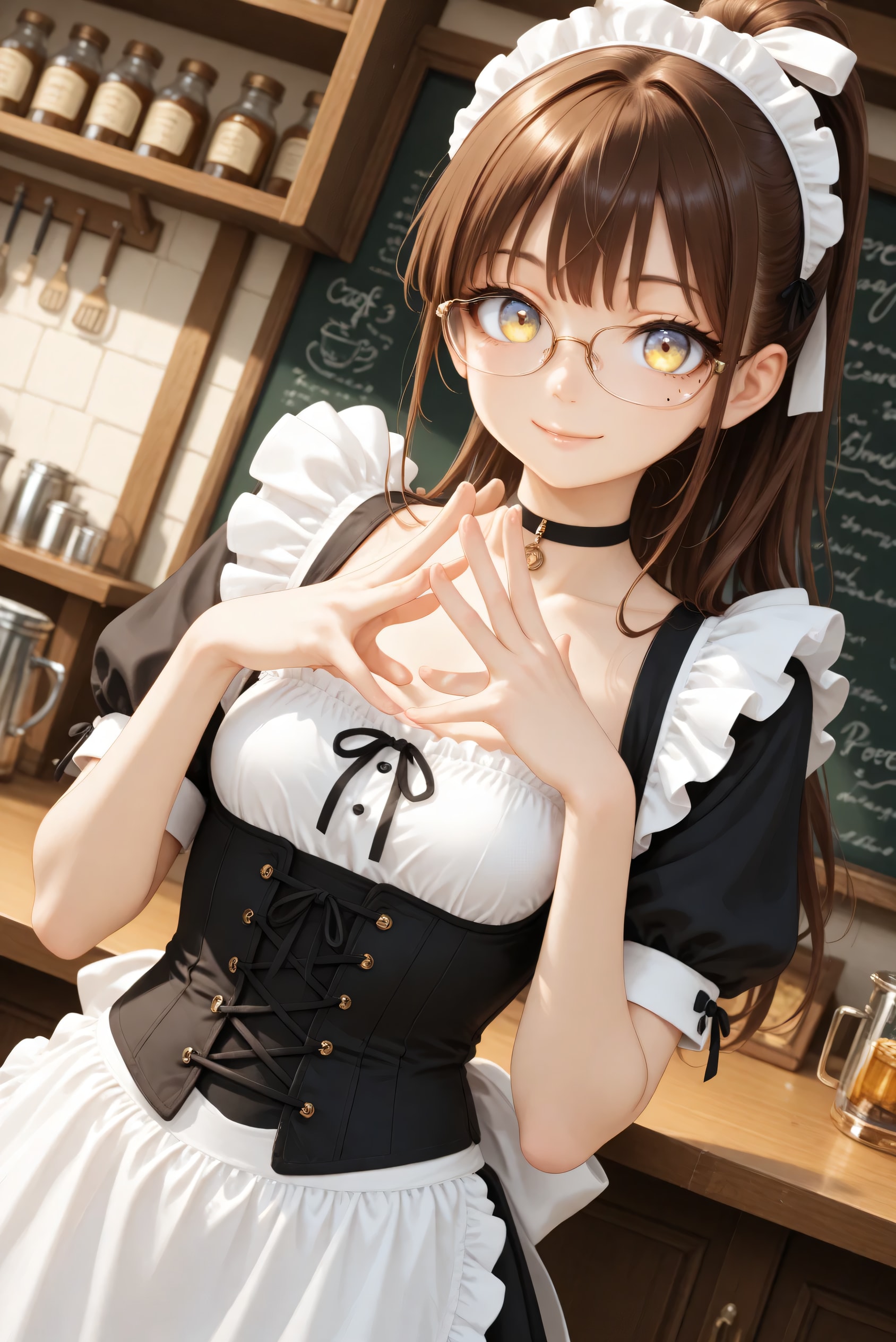 Lingerie　maid costume