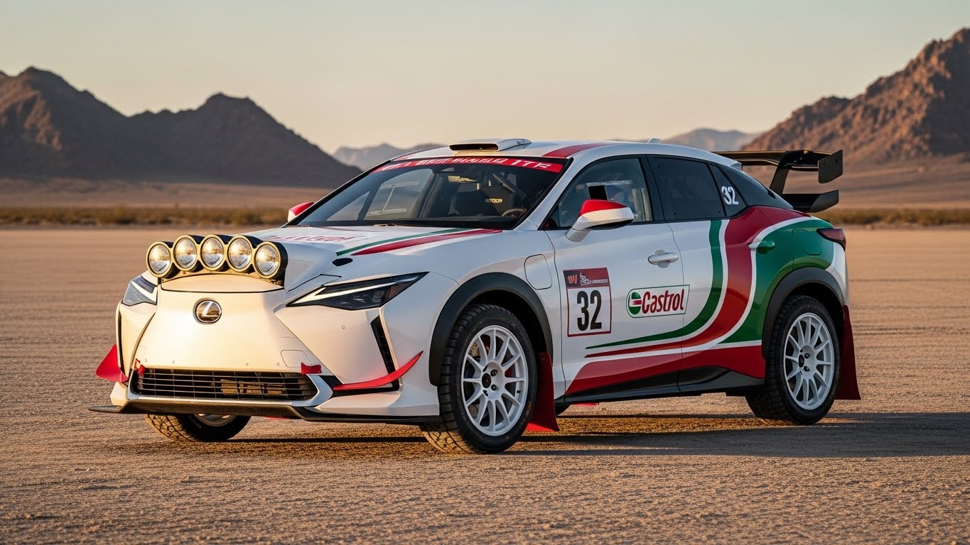 カストロールLEXUS RZ350eラリーカー | の人気AIイラスト・グラビア