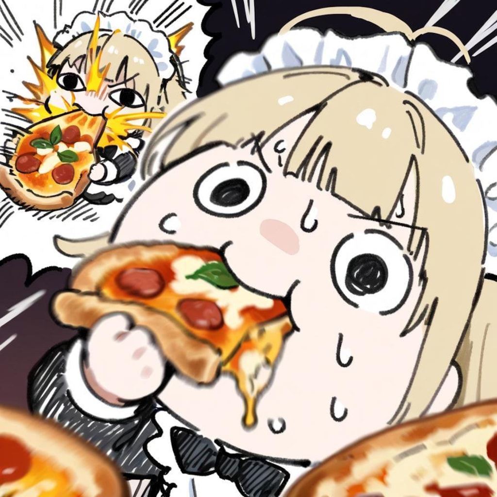 ( >ω<)微妙に気温下がった今がチャンスや！🍕💥💥💥