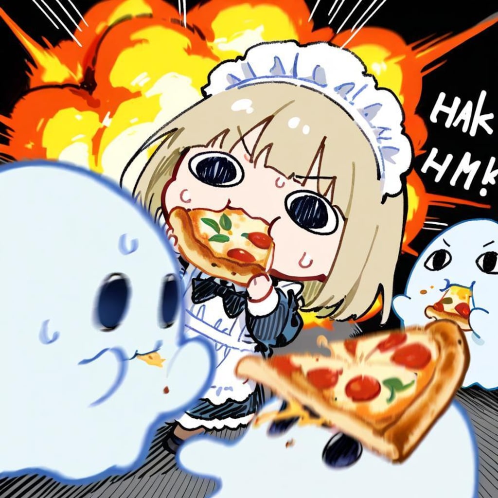 ( >ω<)微妙に気温下がった今がチャンスや！🍕💥💥💥