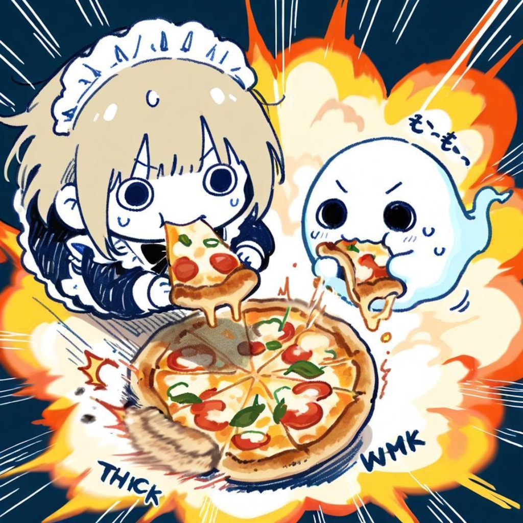 ( >ω<)微妙に気温下がった今がチャンスや！🍕💥💥💥