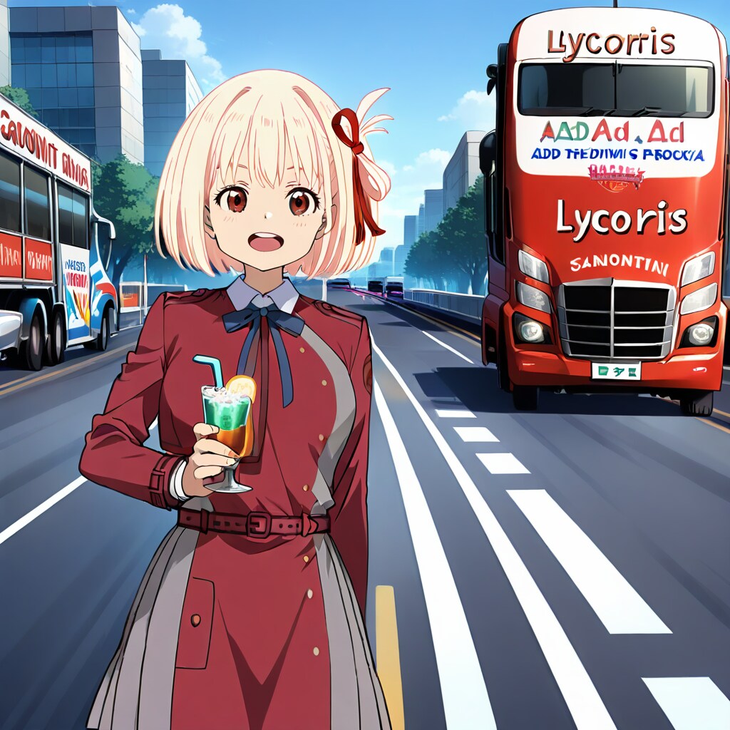 リコリコ広告トラック？