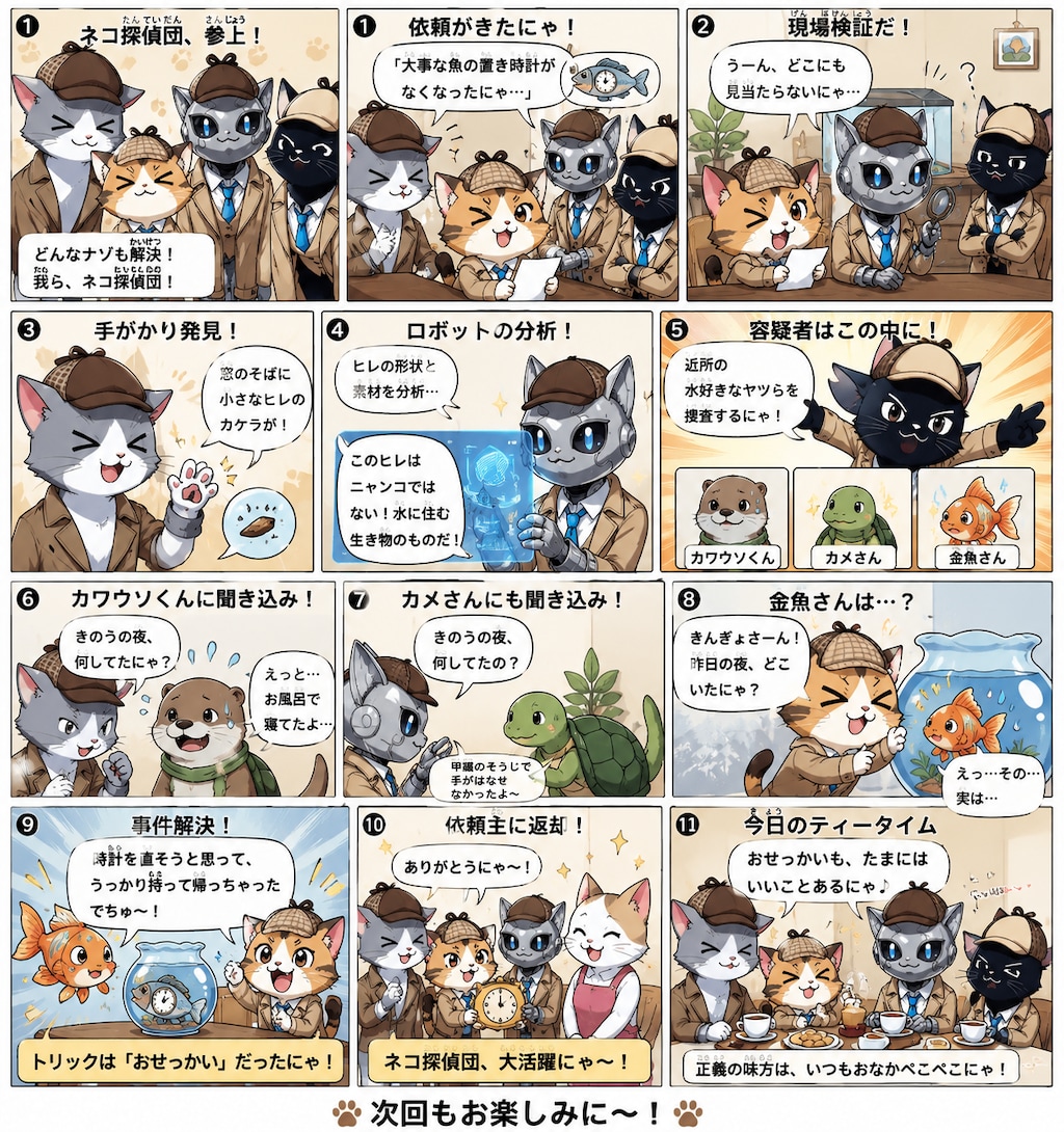 テスト漫画