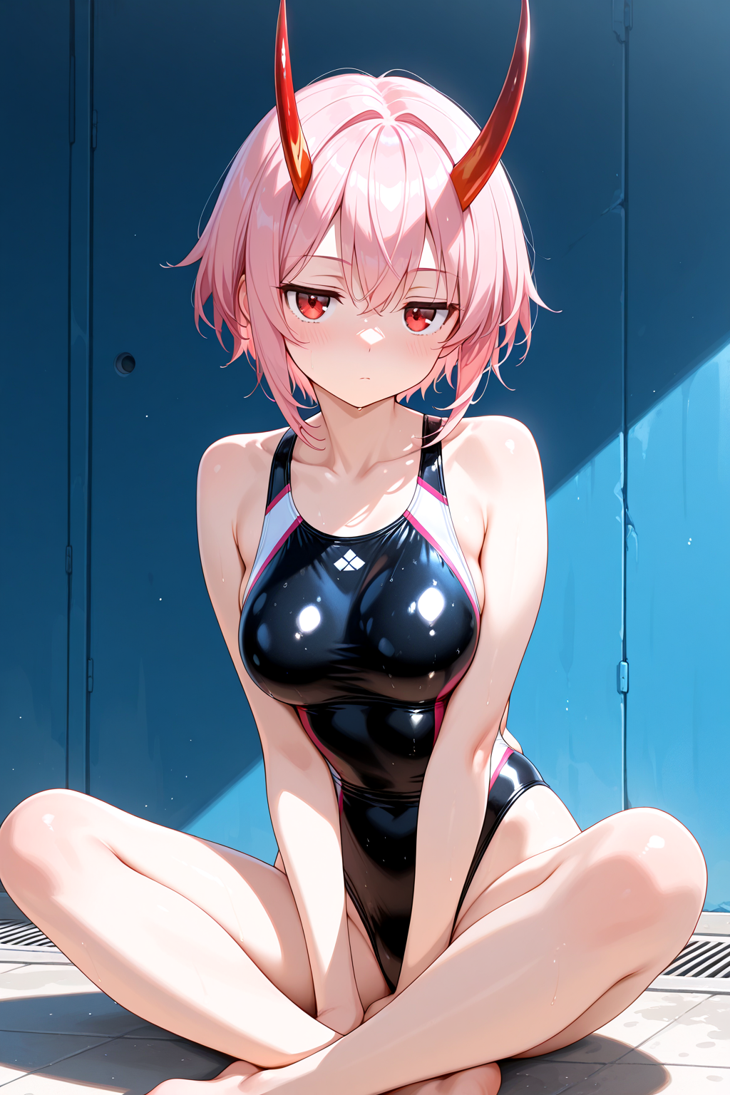 【誕生日FA企画】怠惰ちゃんFA競泳水着