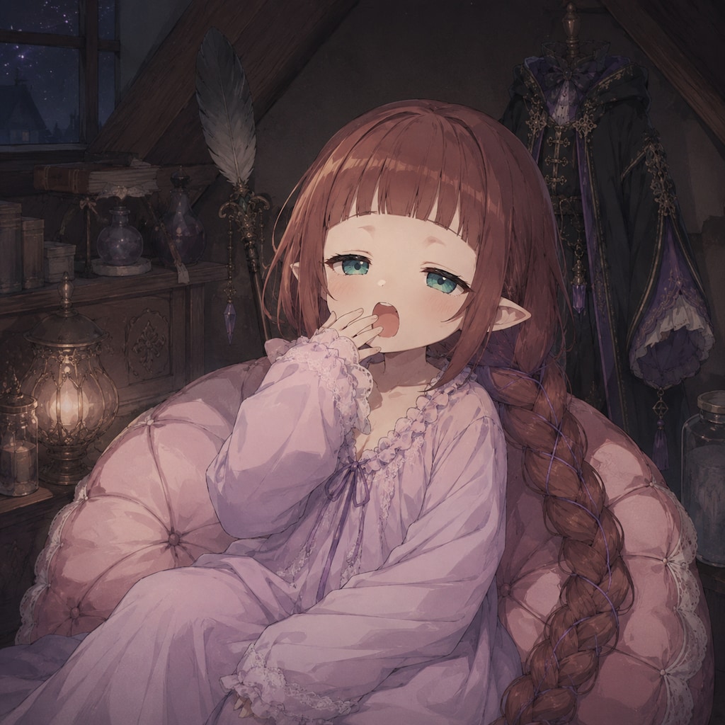 おねむな小人の魔女