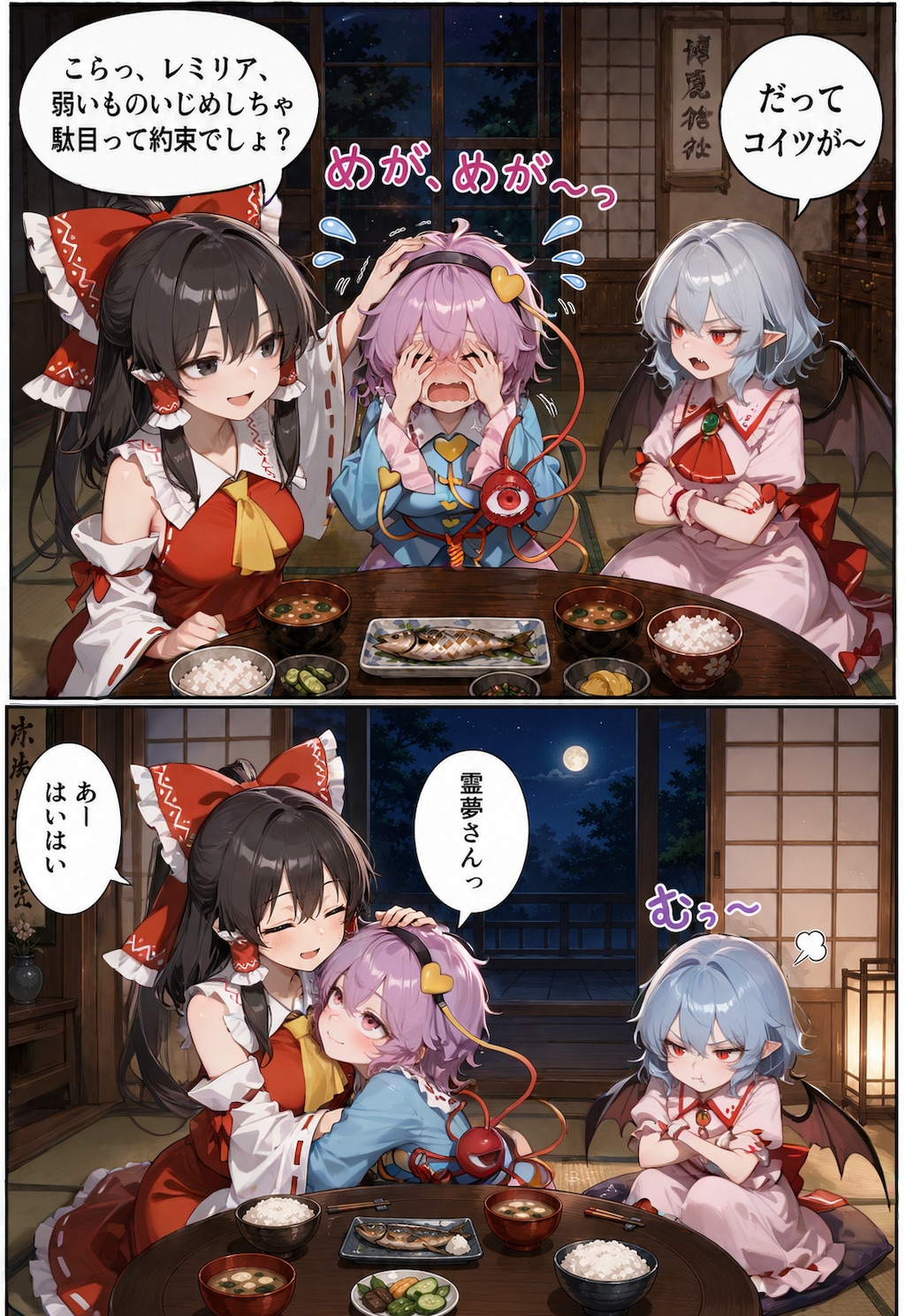 ゆりにはさまれたいさとりさま・さらにつづき