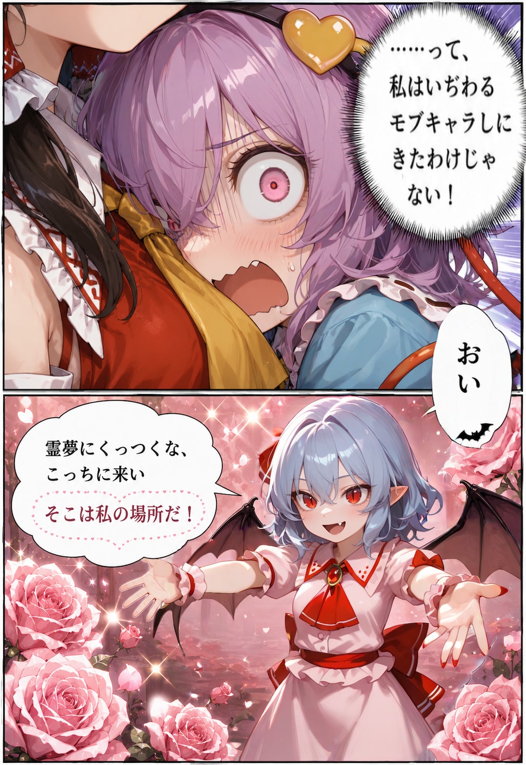 ゆりにはさまれたいさとりさま・さらにつづき
