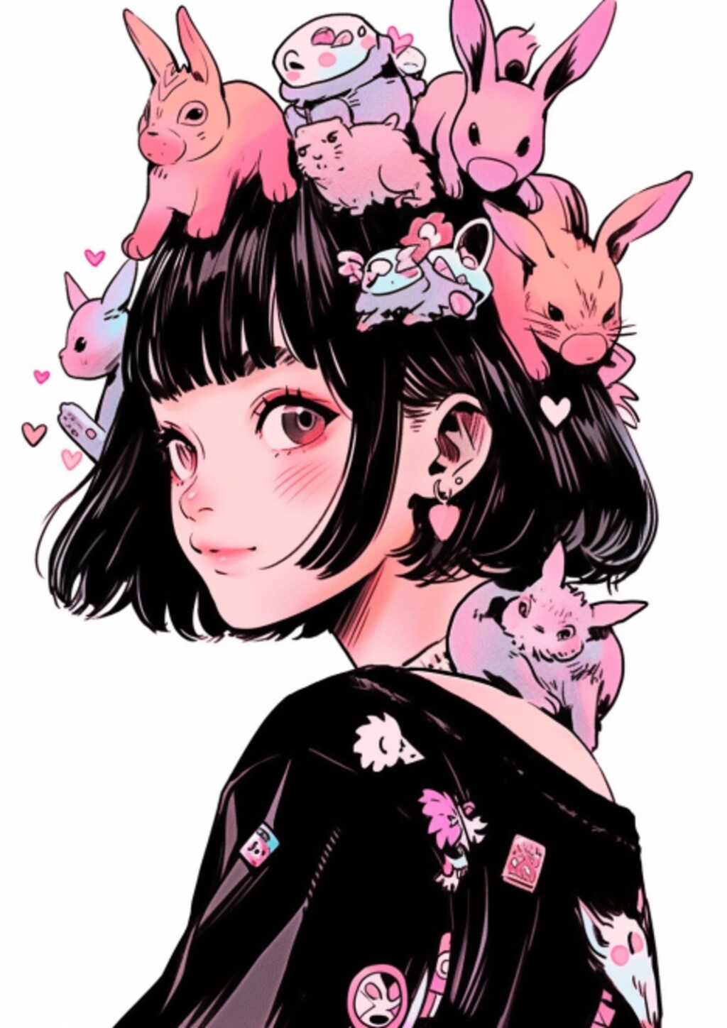 うさぎ頭 -Rabbit head-