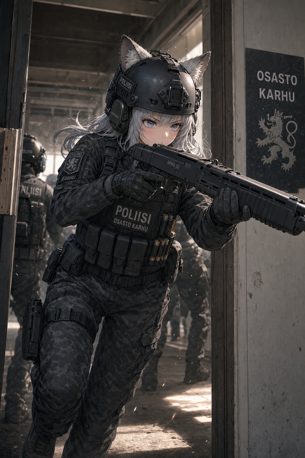寒冷地での行動に精通した北欧の「熊」🇫🇮🐺💥💥💥 | の人気AIイラスト・グラビア