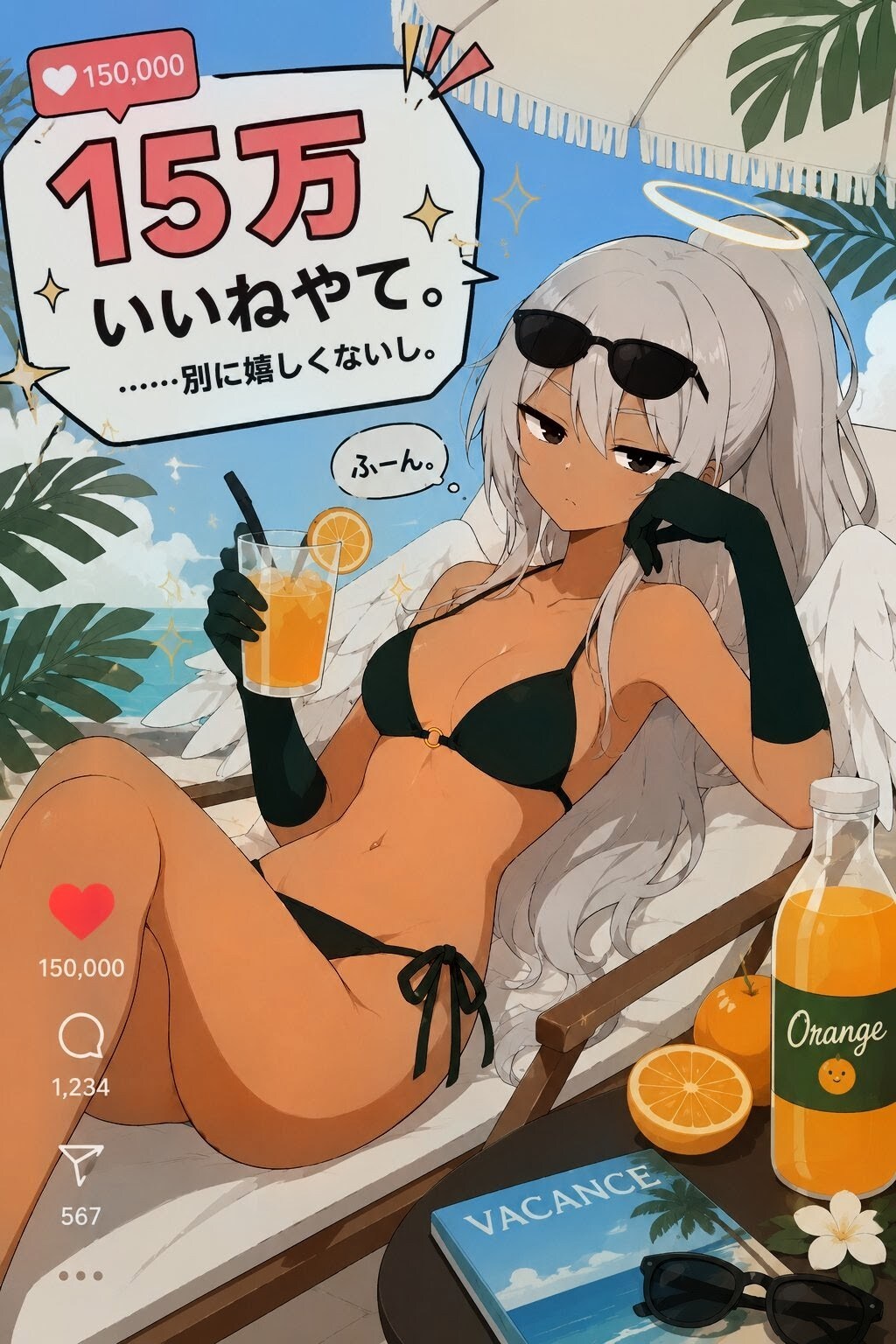 15 万いいねやて🪽