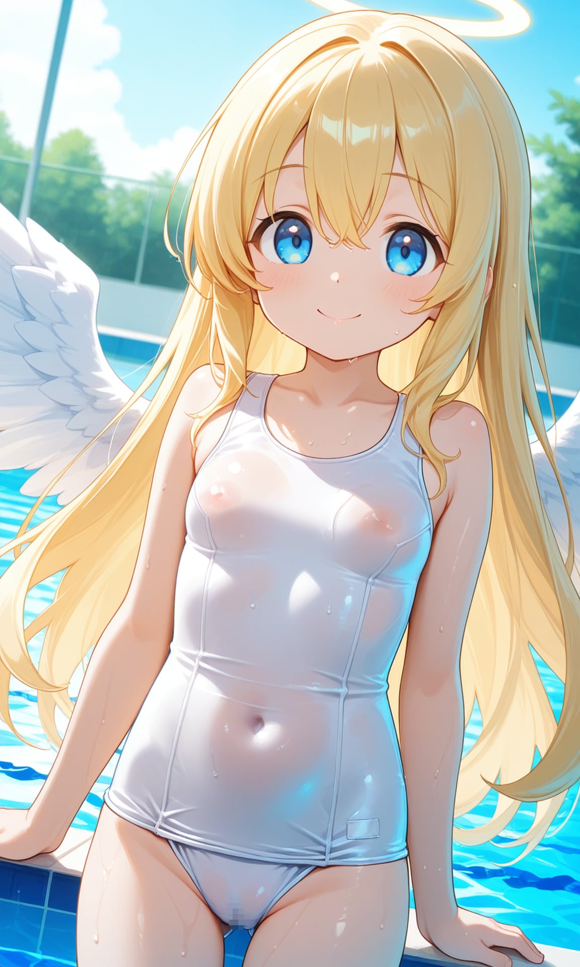 白スク水天使ちゃん