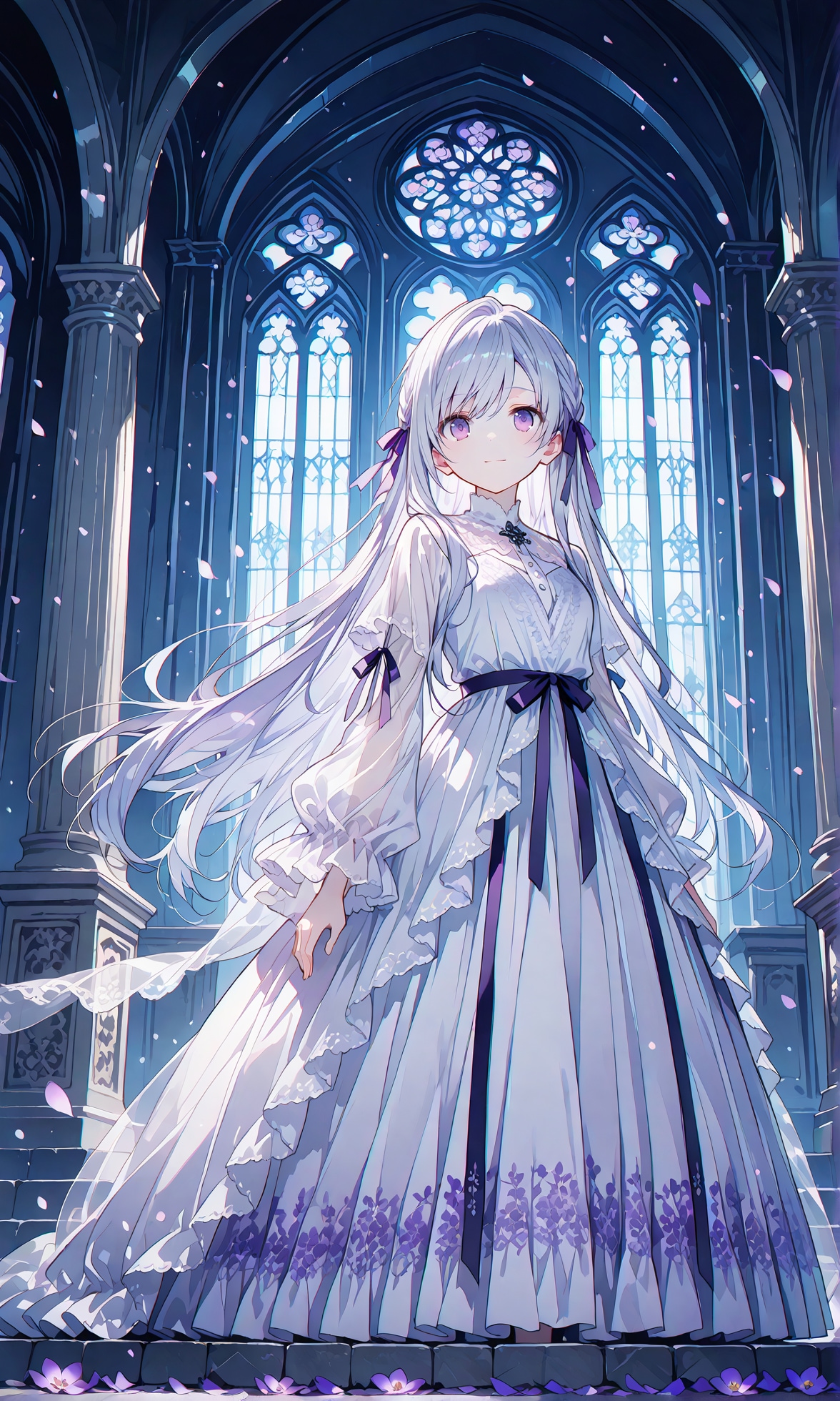 静寂に舞う花片 | の人気AIイラスト・グラビア